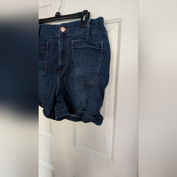 LC Lauren Conrad The Super High Rise Laguna Women's Denim Shorts Size 14 (EUC) - Picture 8 of 11